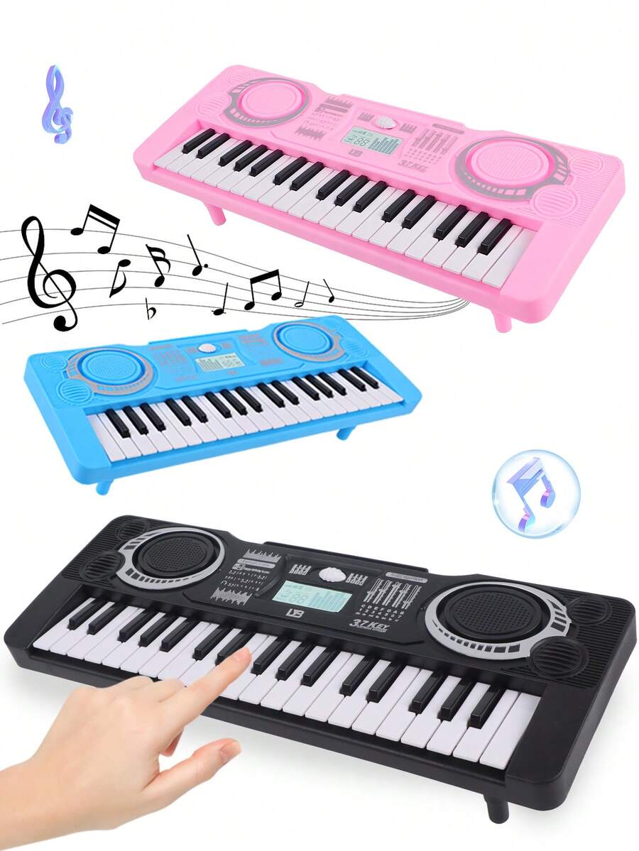 37 Key Electronic Music Piano Toy Children Educational Intelligent Multifunctional Simulated Piano Parent Child Interact