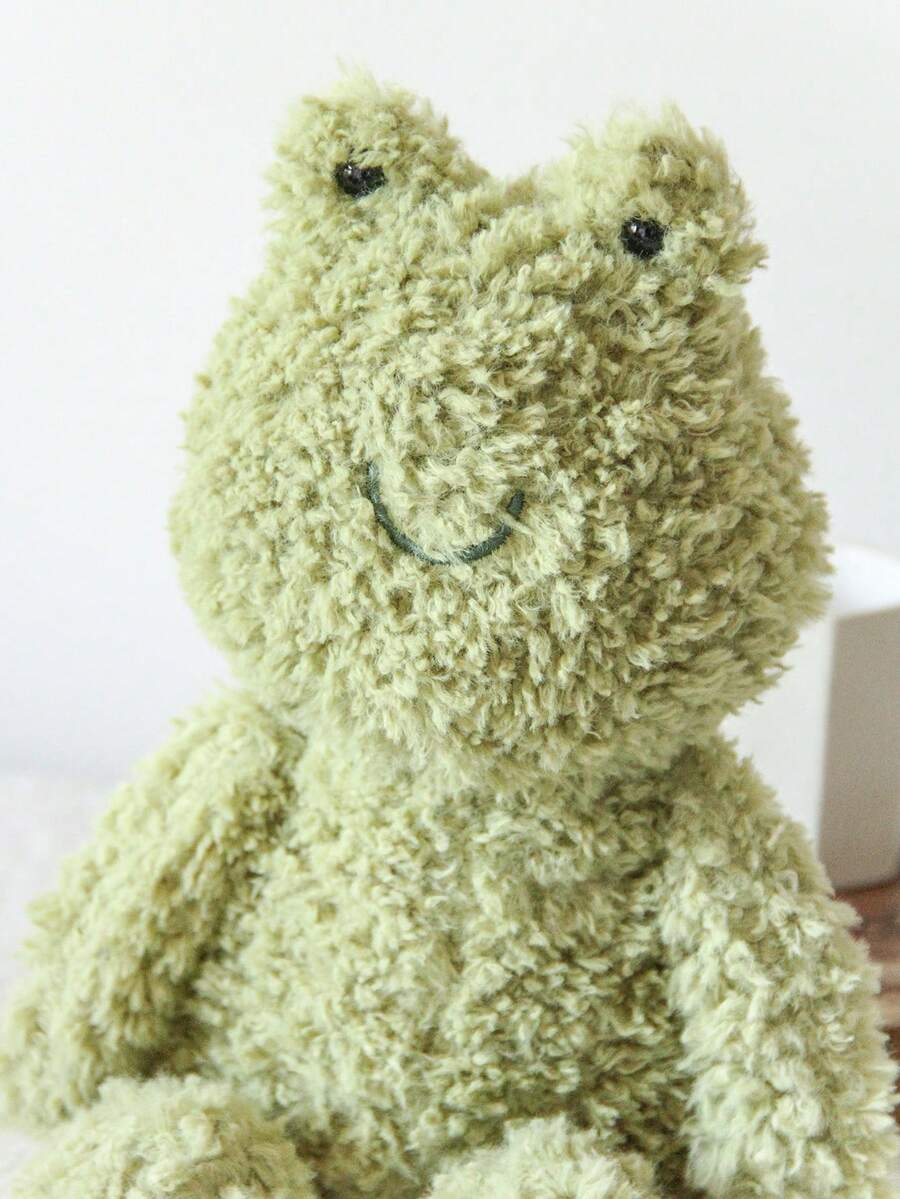 Cute Plush Frog Doll 35cm - Soft Stuffed Animal, Home Decor and Party Gift