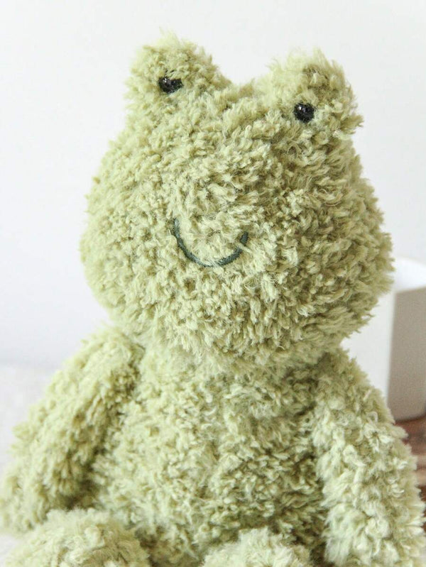 Cute Plush Frog Doll 35cm - Soft Stuffed Animal, Home Decor and Party Gift