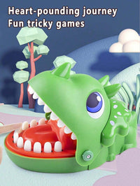 Triceratops Biting Finger Prank Toy, Big Mouth Crocodile Dinosaur Toy, Shark Biting Hand, Children & Parent In – Bumble &