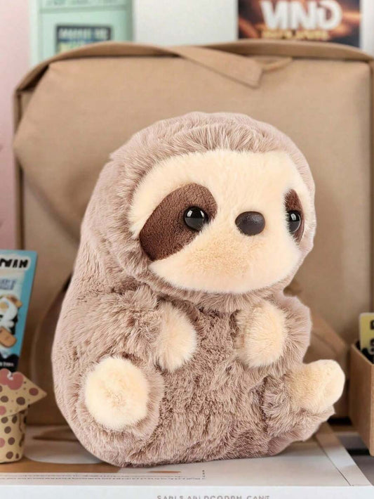 14cm 5 5in Simulation Sloth Plush Toys Adorable Sloth Stuffed Animal Sloth Dolls Soft Plushies Decorate Creative Gifts F