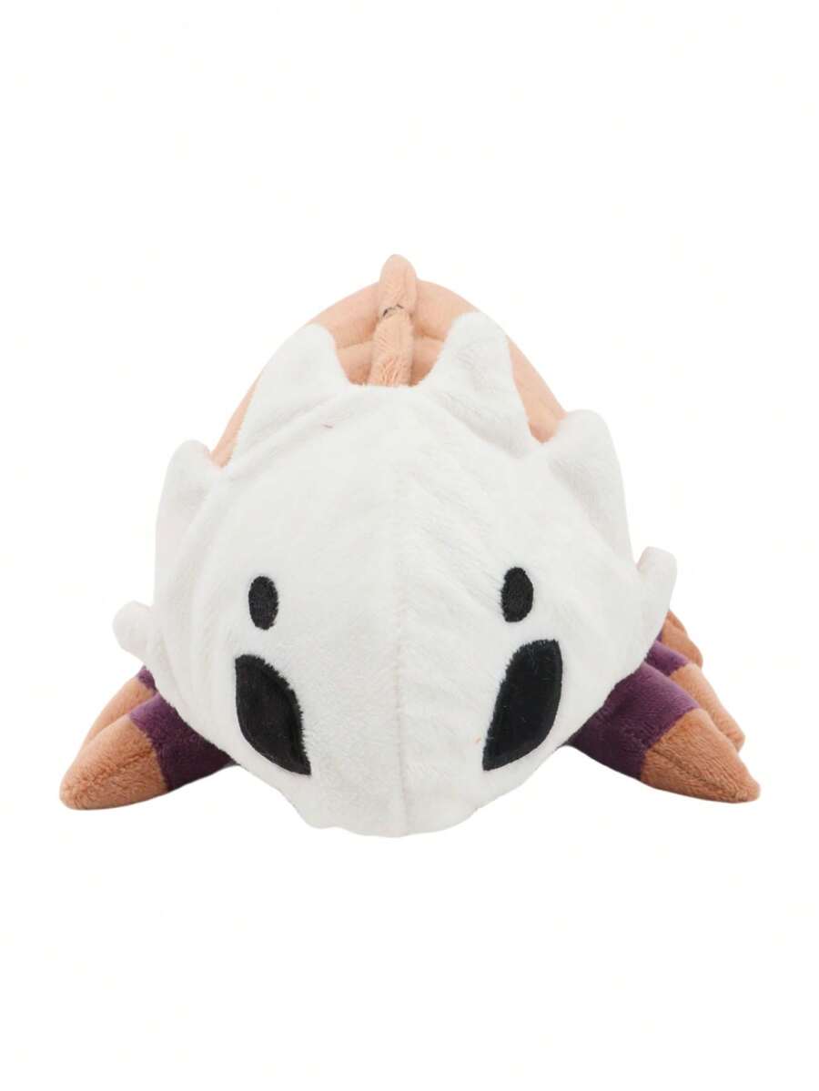 30cm/11.81in Hollow Knight Silksong Bell Beast Plush Toy, White-Faced Worm Stuffed Animal, Gift For Kids, Game Collector