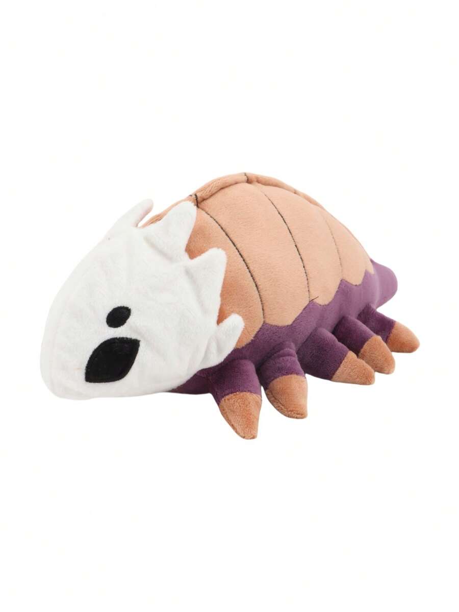 30cm/11.81in Hollow Knight Silksong Bell Beast Plush Toy, White-Faced Worm Stuffed Animal, Gift For Kids, Game Collector