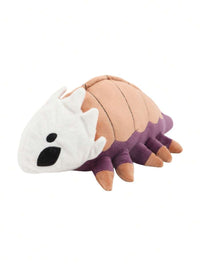 30cm/11.81in Hollow Knight Silksong Bell Beast Plush Toy, White-Faced Worm Stuffed Animal, Gift For Kids, Game Collector