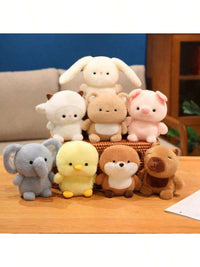 Cute Mini Plush Toys, Bear, Rabbit, Elephant, Sheep, For Office, Party Decorations, Children's Gifts, Home Decor – Bumble
