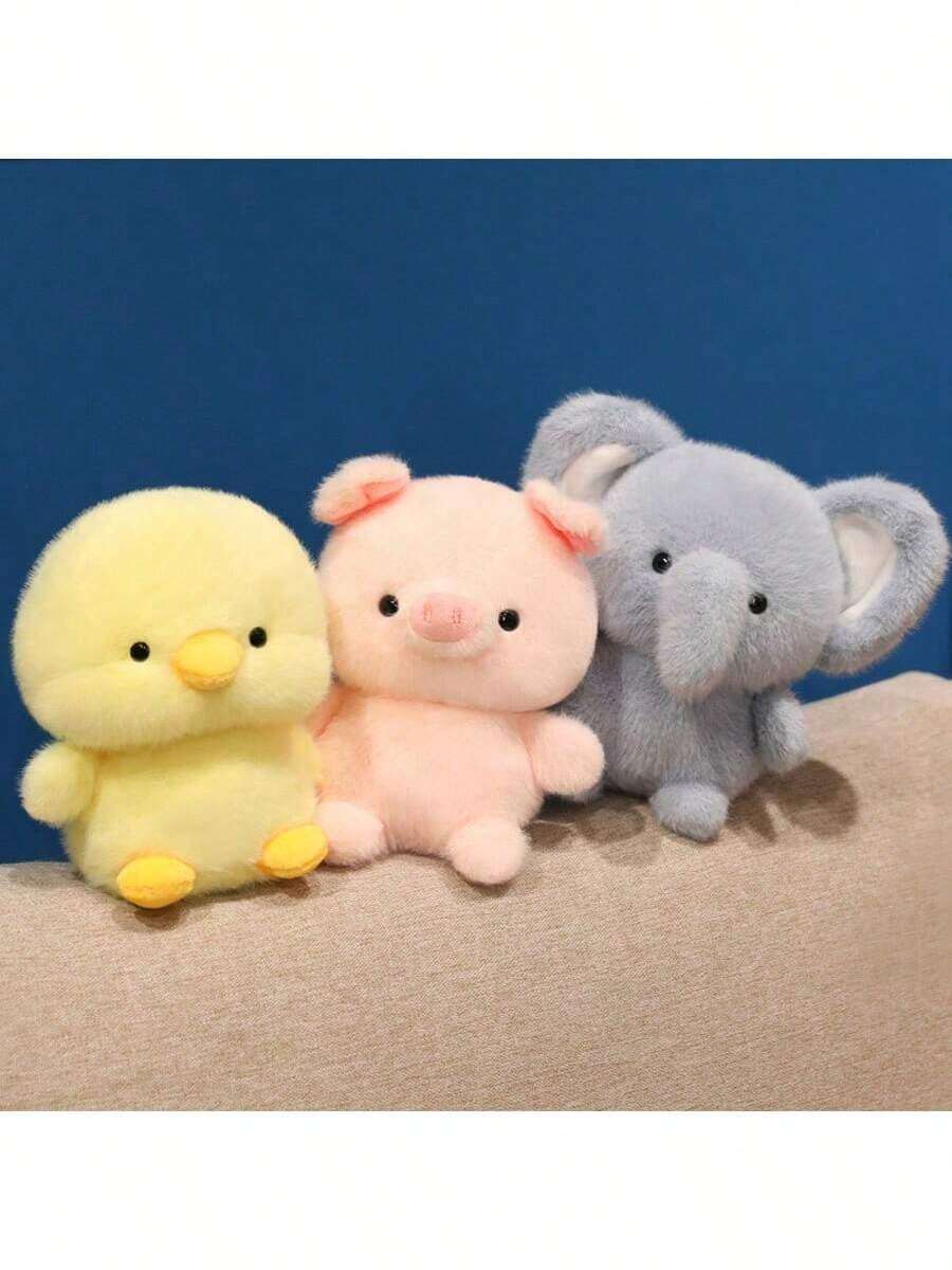 Cute Mini Plush Toys, Bear, Rabbit, Elephant, Sheep, For Office, Party Decorations, Children's Gifts, Home Dec – Bumble &