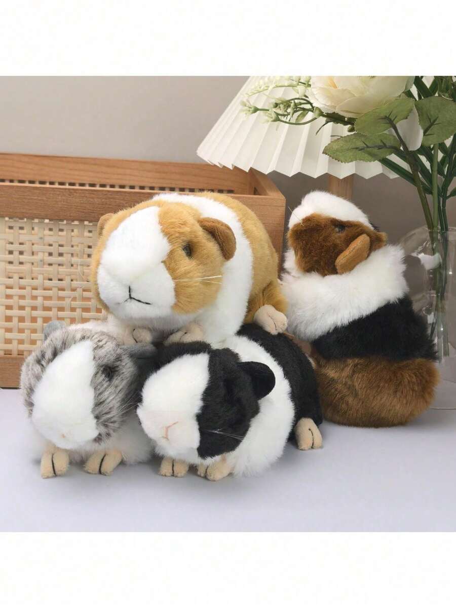 Realistic Cute Guinea Pig Plush Doll, Hamster Doll, Adorable, Holiday Gift, Children's Gift, Christmas Gift – Bumble &