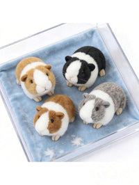 Realistic Cute Guinea Pig Plush Doll, Hamster Doll, Adorable, Holiday Gift, Children's Gift, Christmas Gift – Bumble &