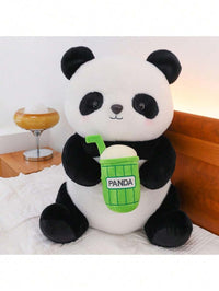 Milk Tea Panda Plush Doll, Animal Theme, Cute Soft Doll, Teacher-Student Prize, Kindergarten, Room Decor, Birt – Bumble &