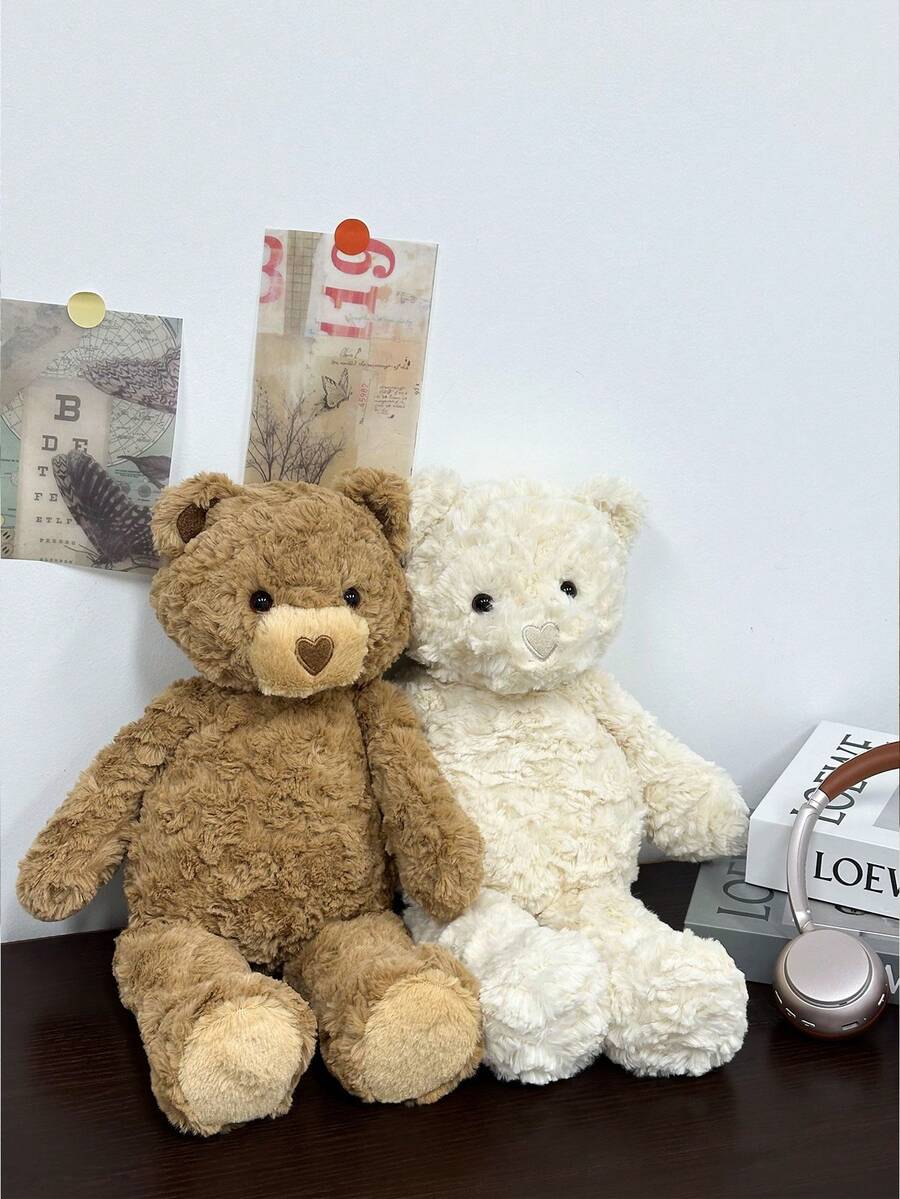 42cm/16.54in Large Teddy Bear Plush Doll, Soft & Cute Brown & White, Classic Design, Baby Shower, Birthday, Ch – Bumble &