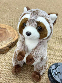 1pc 25cm/9.8in Cute Plush Raccoon Doll, Super Soft Stuffed Forest Animal, Huggable Friend For Infants & Kids,  – Bumble &