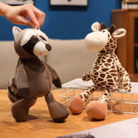 Realistic Forest Animal Plush Toys, Cartoon Lion, Tiger, Elephant, Giraffe Plush Dolls (Multiple Styles Availa – Bumble &