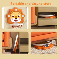 Teenage Cartoon Animal Basketball Hoop Set, Includes Mini Ball And Pump, Suitable For Indoor/Outdoor, For Boys – Bumble &