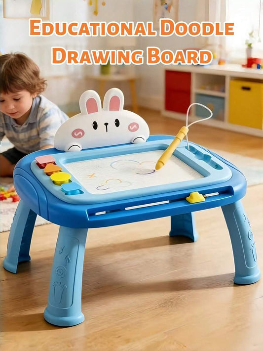 3 Color Magnetic Drawing Board With Sealed Design Writing Drawing And Doodling Board Suitable For Preschool Boys And Gir