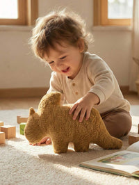 Dinosaur-Shaped Decorative Plush Toy With Textured Surface, 5 Adorable Dinosaur Options In Various Sizes, For Home Decor