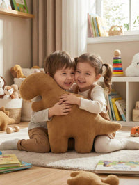 Dinosaur-Shaped Decorative Plush Toy With Textured Surface, 5 Adorable Dinosaur Options In Various Sizes, For  – Bumble &