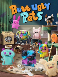 ZURU Fuggler Butt-Ugly Pets Plush Count Underoo McGoo, 9-Inch Stuffed Animal, Unique Gift – Bumble & Bear kids toy
