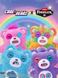 ZURU Fuggler Licensed Collab Care Bears Plush S1 Grumpy Bear, 9-Inch Collectible Plush – Bumble & Bear kids toy