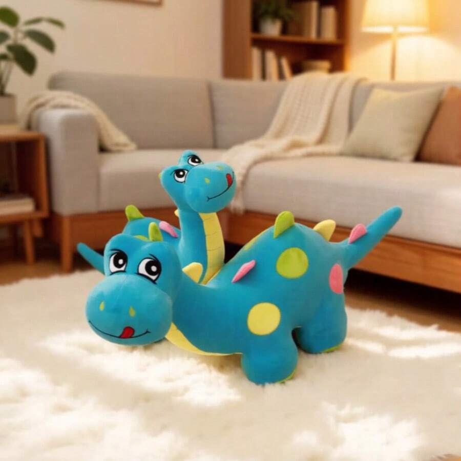 30cm/50cm Cute Long-Neck Dinosaur Plush Doll, Soft Cartoon Stuffed Animal, Birthday Gift, New Year Gift For Family, Frie