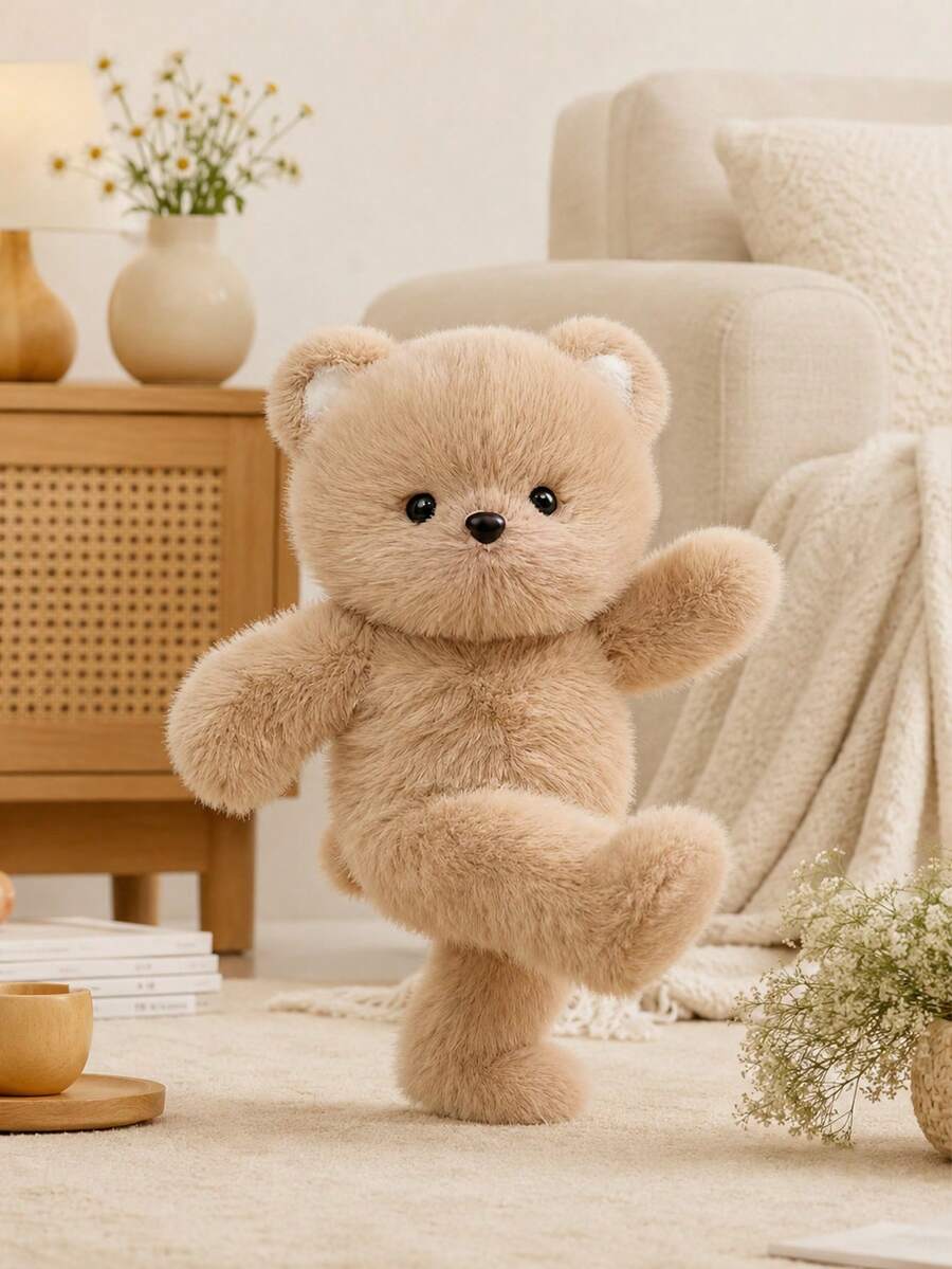 Lovely Running Series Running Bear Elephant Calico Cat Plush Toys Soft Animal Cute Dolls Valentine s Day Gift Birthday G