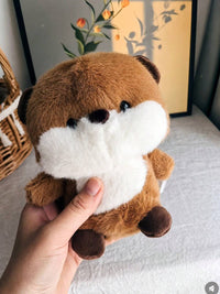 6.69 Inch Cute Animal Doll Desktop Ornament, Super Soft And Fluffy Silicone Body Plush, Office Accessory, Room – Bumble &