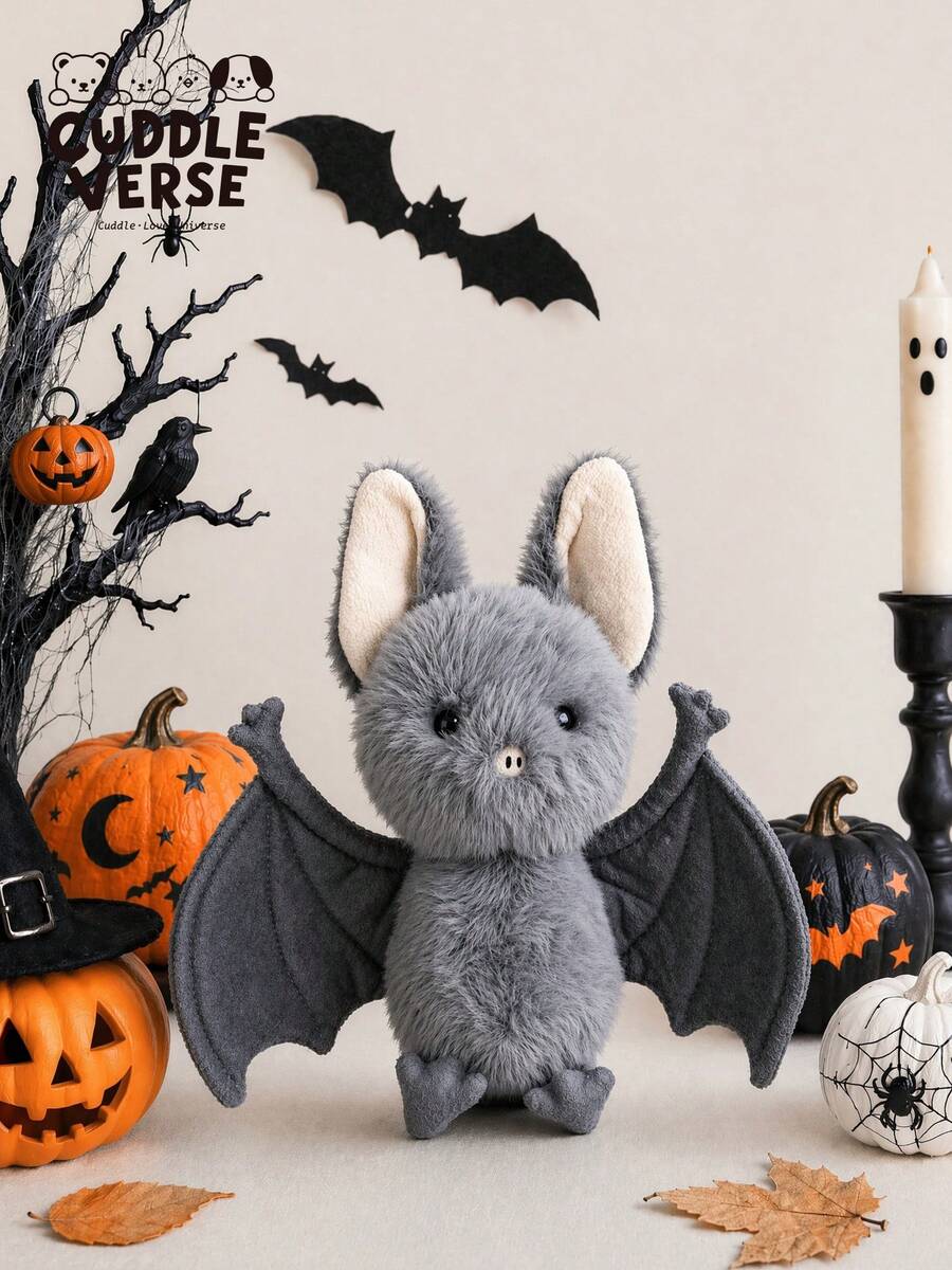 Super Cute Funny Bat Plush Doll - front view