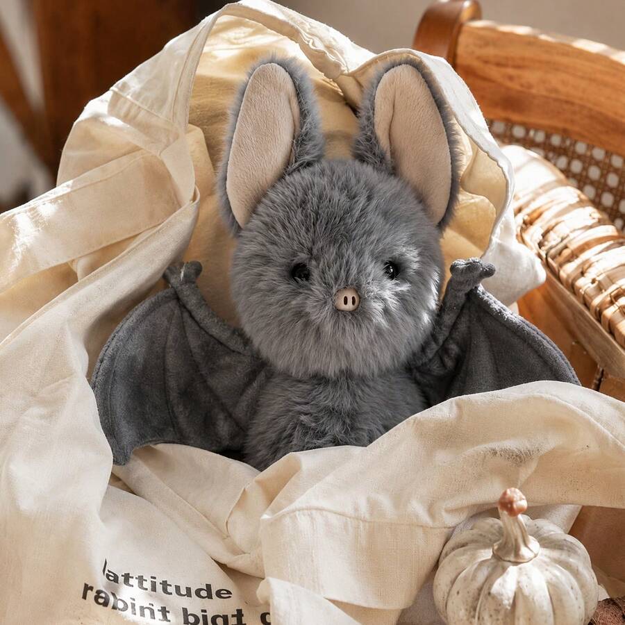 Super Cute Funny Bat Plush Doll - detail