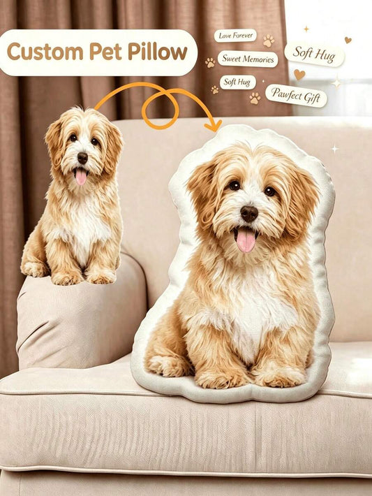 DIY Customized Photo Pillow Cushion Sofa Bedroom Home Decor Holiday Couple Pet Memorial Father s Day Mother s Day Hallow