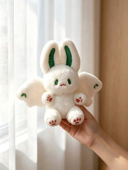 Easter Bat Rabbit Plush Doll Pillow, Soft Stuffed Bunny, Girls Birthday Gift, Halloween Bat Decoration, Home Decor, Part