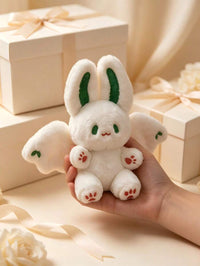 Easter Bat Rabbit Plush Doll Pillow, Soft Stuffed Bunny, Girls Birthday Gift, Halloween Bat Decoration, Home Decor, Part
