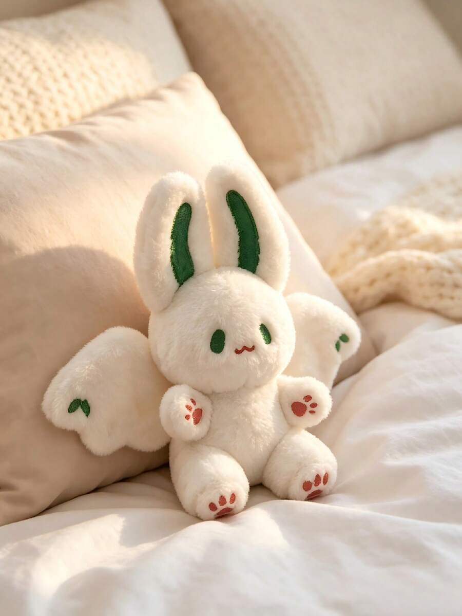 Easter Bat Rabbit Plush Doll Pillow, Soft Stuffed Bunny, Girls Birthday Gift, Halloween Bat Decoration, Home D – Bumble &