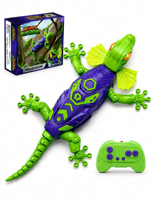 Remote Control Wall Climbing Gecko And Lizard Toy Rechargeable RC Robot For Kids Dual Mode Floor And Wall Drive Suitable
