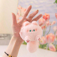 1pc Cat Bun Plush Pendant Stuffed Animal Keychain Bag Charm – Bumble & Bear kids toy
