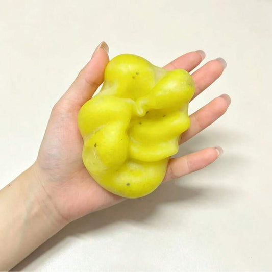 1pc Creative Sand Ball Squeeze Toy Handmade Realistic Ice Cream Texture Crisp Decompression Sleep Aid Sound Slow Rebound