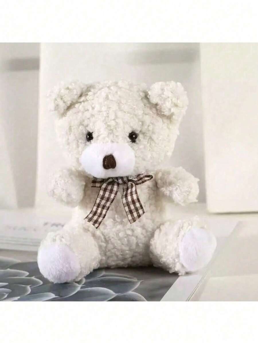 Cute Teddy Bear Pendant Plush Doll, Adorable Bag Accessory, Valentine's Day Plush Animal Toy, Birthday, Hallow – Bumble &