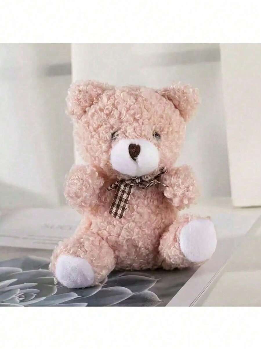 Cute Teddy Bear Pendant Plush Doll, Adorable Bag Accessory, Valentine's Day Plush Animal Toy, Birthday, Hallow – Bumble &
